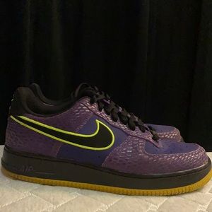 Snake Skin/Volt Air Force 1